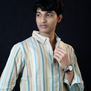 The multi colour Pinstripe Shirt