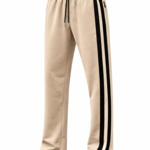 Men’s Relaxed Fit Trousers – SAND BEIGE
