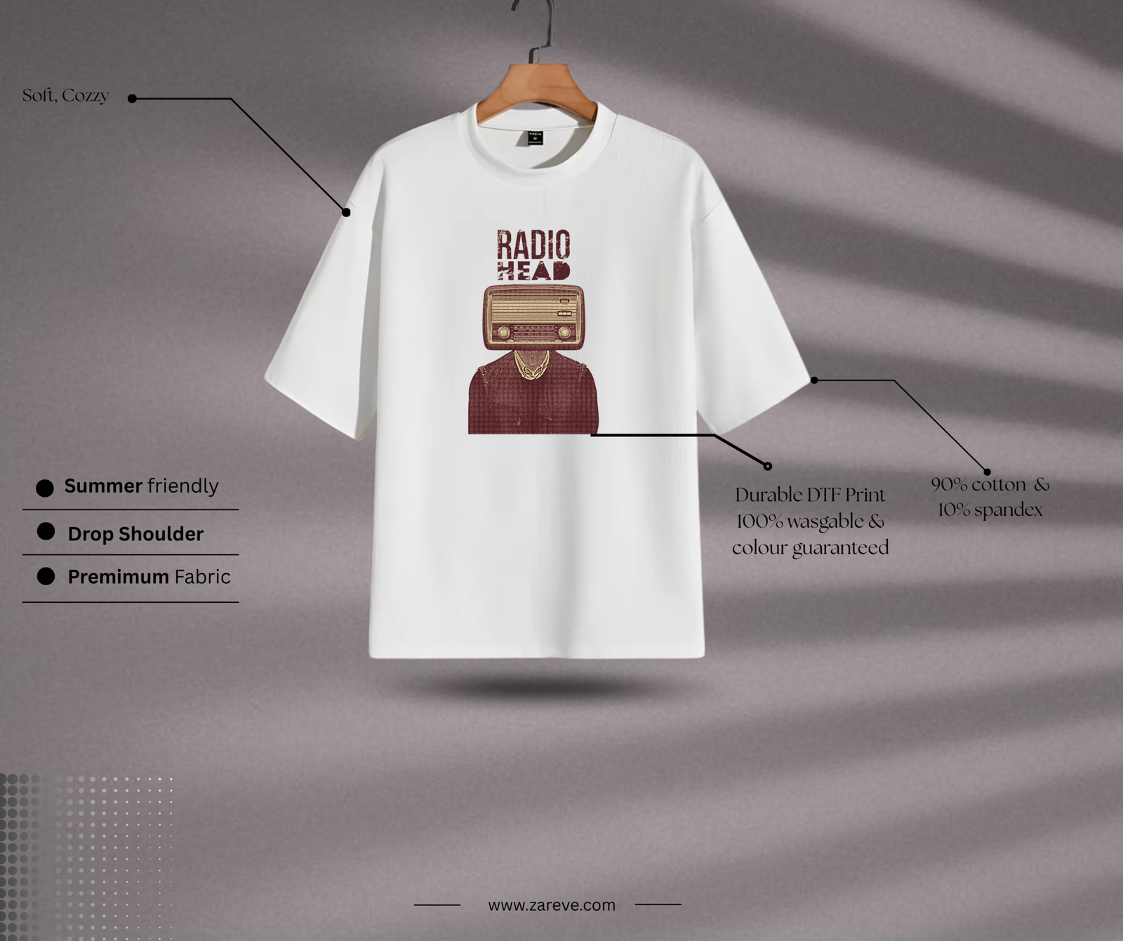 Men’s Drop Shoulder T-Shirt – ZAREVE