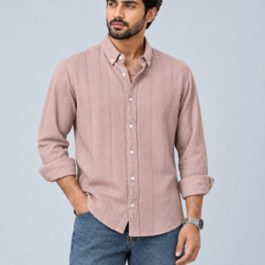 Soft pink classic shirt
