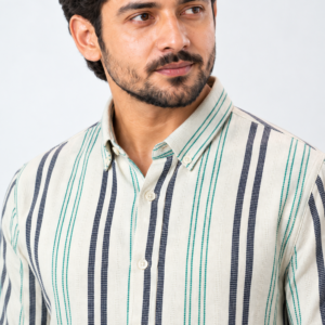 White stripe classic shirt